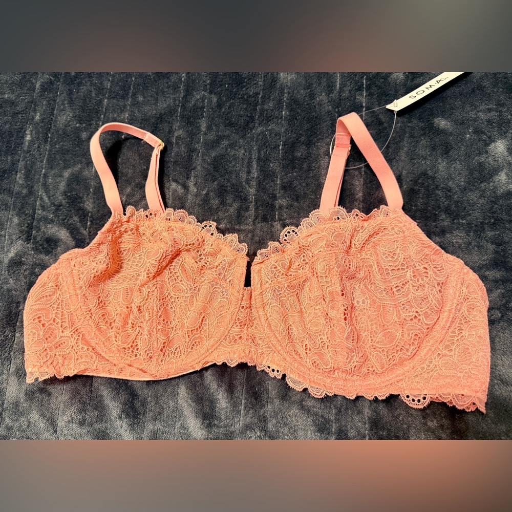 Soma Coral Lace‎ Bra - Picture 4 of 6